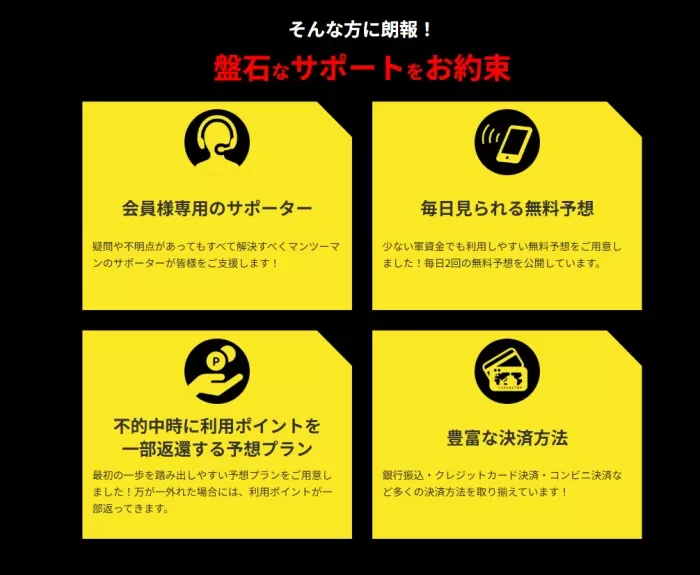 サバイバーの盤石なサポート